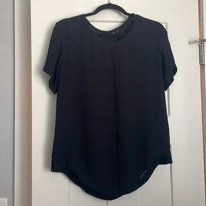 Tildon Black Blouse Size M